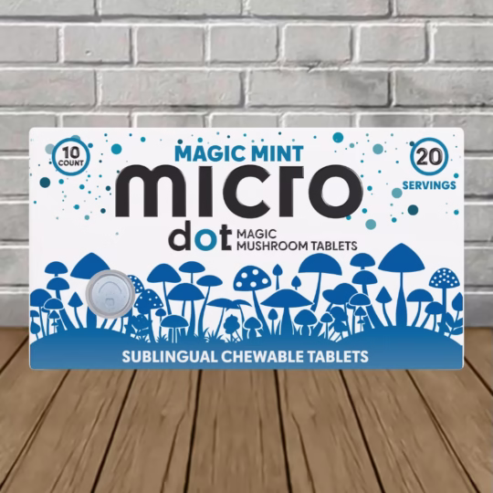 Microdot Magic Mushroom Tablets 10pk - Magic Mint