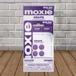 Moxie Psuedo Extract 120mg Grape BULK CASE DEAL 10 X 4ct = 40 tablets