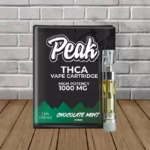 Peak High Potency Vape Cart 1g - Chocolate Mint -- Hybrid