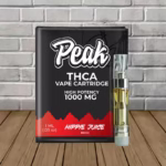 Peak High Potency Vape Cart 1g - Hippie Juice -- Indica