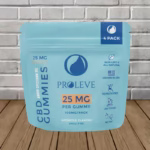 Proleve Broad Spectrum CBD Gummies 4 count -- 25mg