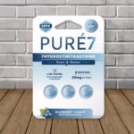 Pure7 7-OH Rapid Release Extra Strength Chewable Tablets 20mg - Blueberry 3ct Single Blister Pack