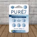 Pure7 7-OH Rapid Release Extra Strength Chewable Tablets 20mg - Blueberry 5ct Single Blister Pack