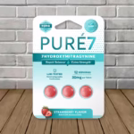 Pure7 7-OH Rapid Release Extra Strength Chewable Tablets 30mg - Strawberry 3ct Single Blister Pack