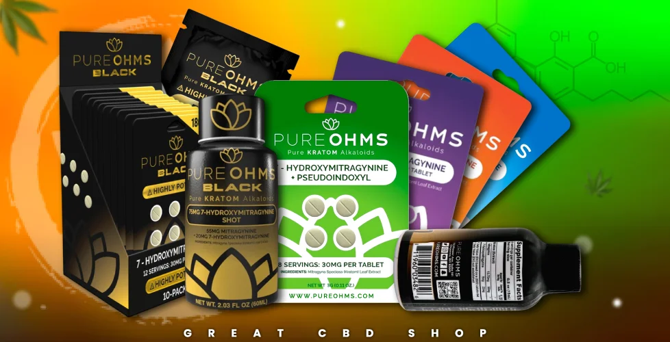 Pure Ohms Review: 7-Hydroxy + Pseudo Tablets and Shots