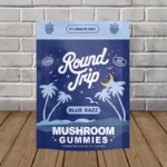 Round Trip Mushroom Gummies - Blue Razz