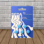 SEDA 7-hydroxymitragynine Chewable Tablet 50mg - Blue Raspberry -- 5ct Single Blister Pack