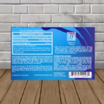 Seda 7-hydroxymitragynine Chewable Tablet 100mg Blue Strawberry 6ct Blister Pack Supplement Facts