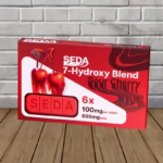 Seda 7-hydroxymitragynine Chewable Tablet 100mg Sour Cherry 6ct Blister Pack