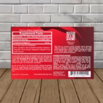 Seda 7-hydroxymitragynine Chewable Tablet 100mg Sour Cherry 6ct Blister Pack Supplement Facts