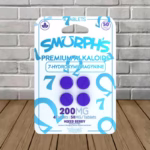 Smurph's 7-Hydroxymitragynine Kratom Extract Tablets 50mg - Mixed Berry 4ct Single Blister Pack