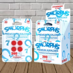 Smurph's 7-Hydroxymitragynine Kratom Extract Tablets 50mg - Strawberry BULK CASE DEAL 10 x 4ct = 40 Tablets