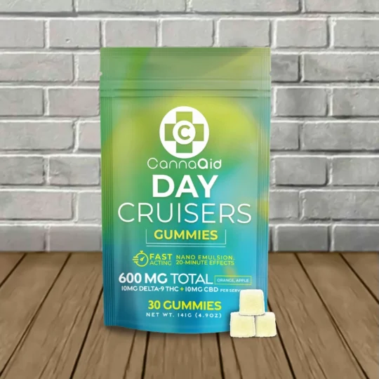 CannaAid Delta-9 + CBD Gummies 600mg