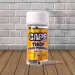 Caps THCP Sugar Prerolls 1g 5ct - Sugar Cake -- Indica