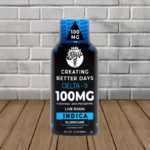 Creating Better Days Delta 9 - THC Nano Shot 100mg - Slurricane -- Indica