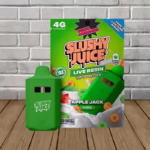Delta Munchies Slushy Juice Live Resin THCp Delta-8 4g-Apple Jack -- Hybrid -- DISPOSABLE
