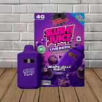 Delta Munchies Slushy Juice Live Resin THCp Delta-8 4g-Grape Jelly Runtz -- Hybrid -- DISPOSABLE