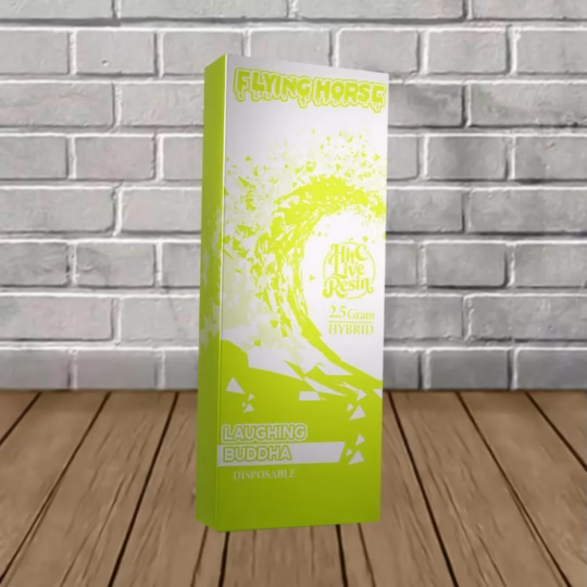 Flying Horse 2.5g HHC Blend Disposable - Laughing Buddha -- Hybrid -- DISPOSABLE