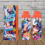 Flying Horse THCp Blend 3.8g Dual Flavor Disposable Vape - Pink Panties - Sativa + Sarten CO - Indica DISPOSABLE