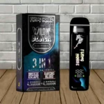 Flying Horse Wild-N-Black 3-in-1 THC Disposable 9g - Breeze Escape -- Sativa + Ravens Blood -- Indica -- DISPOSABLE