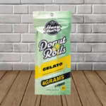 Hazy Mary Donut Rolls Live Badder Prerolls 2 X 4g - Gelato -- Hybrid