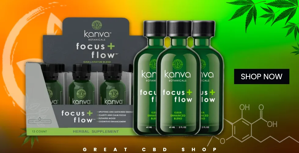 Kanva Botanicals Kratom + Kava Shot 2oz