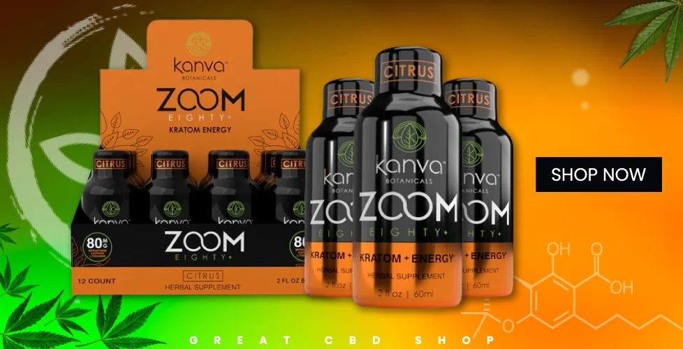 Kanva Botanicals Zoom Eighty+ Liquid Extract Shot 2oz