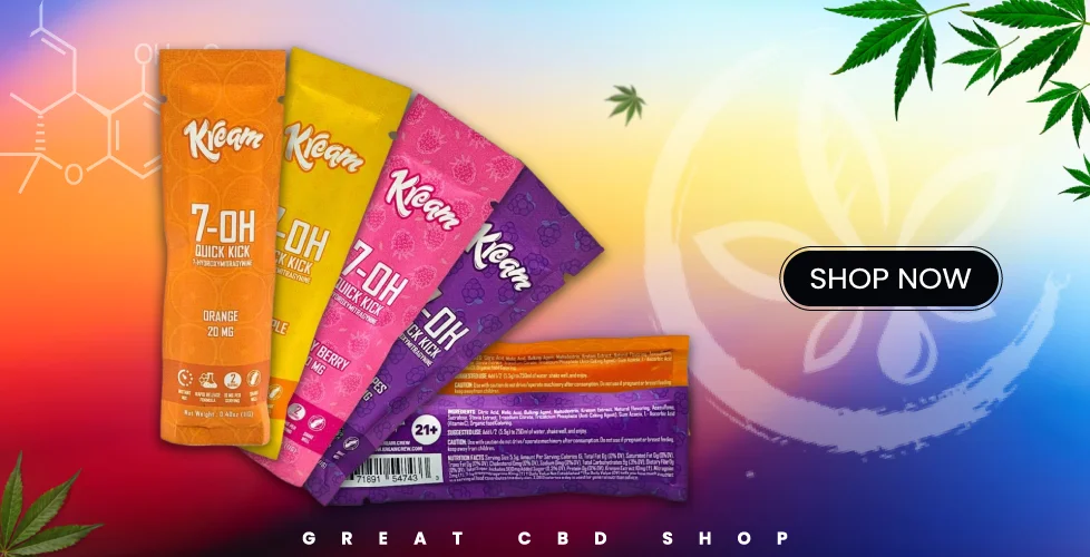 Kream 7-OH Quick Kick Drink Mix 20mg
