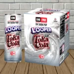 Looper Delta-9 Soda Pop 50mg - Diet Toka Cola -- 4ct Pack