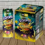 Looper Delta-9 Soda Pop 50mg - Pineapple -- 4ct Pack