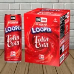 Looper Delta-9 Soda Pop 50mg - Toka Cola -- 4ct Pack