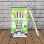 Munchies Diamond Infused THCa Preroll 5pack - Gassy Taffy -- Sativa