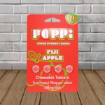 Poppi Hyper Hydroxy Blend 75mg - Fiji Apple -- Single 4ct Blister