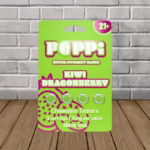 Poppi Hyper Hydroxy Blend 75mg - Kiwi Dragonberry -- Single 4ct Blister