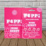 Poppi Hyper Hydroxy Blend 75mg - Pink Berry -- BULK CASE DEAL 6 X 4ct = 24 Tablets