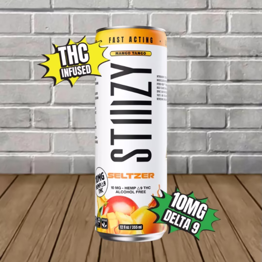 STIIIZY Hemp Seltzer 10mg - Mango Tango -- Single -- 10mg