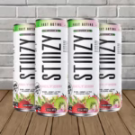 STIIIZY Hemp Seltzer 10mg - Strawberry Kiwi -- 4 pack -- 10mg