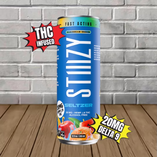 STIIIZY Hemp Seltzer 20mg - Caribbean Breeze -- Single -- 20mg