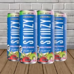 STIIIZY Hemp Seltzer 20mg - Strawberry Kiwi -- 4 pack -- 20mg