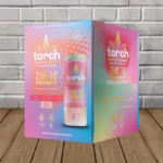 Torch High Potency 25mg THC Seltzer 4 pack - Watermelon Squeeze -- 4 Pack