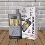 Trinity Spinny Platinum Edition THCa, HHC Liquid Diamond Editon 6g Disposable - Alaskan Thunder Fuck - Sativa -- Strawana -- Indica -- DISPOSABLE