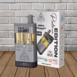 Trinity Spinny Platinum Edition THCa, HHC Liquid Diamond Editon 6g Disposable - Watermelon Zlushie - Hybrid -- Fruity Pebbles - Hybrid -- DISPOSABLE