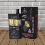 Trinity Spinny Titanium Edition THCp, HHC Liquid Diamond Edition 6g Disposable - Red Flamingo - Sativa -- Strawberry Shortcake - Hybrid -- DISPOSABLE