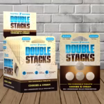 Ultra Seven Double Stacks 7-Oh Chewable Tablets 80mg - Cookie and Cream — BULK CASE DEAL 10 X 4CT = 40 TABLETS