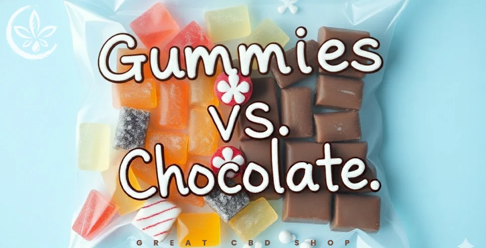 Flavor Experience: Shrumfuzed Gummies vs. Chocolate