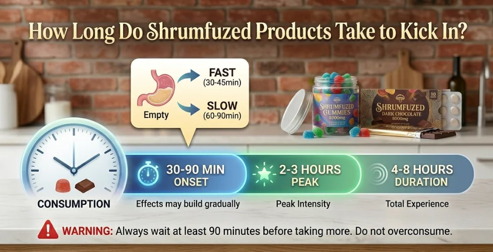 How Long Do Shrumfuzed Products Take to Kick In