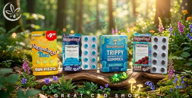 Shrumfuzed Gummies, Chocolates and Tabs Review