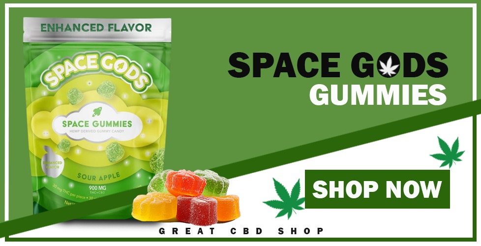 Space Gods High Potency Space Gummies 900mg