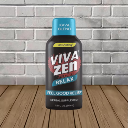 Viva Zen Relax - Kava Shot + 600mg Gaba - Single Bottle