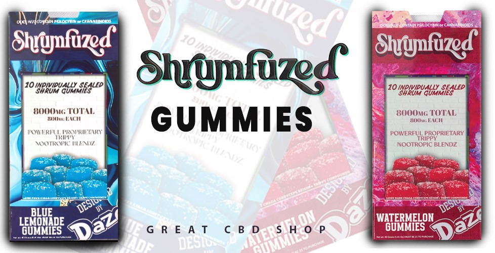 shroomfuzed Trippy Nootropic Blendz Gummies 8000mg